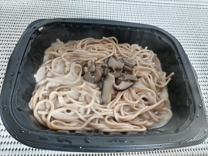 電子レンジで温めたあと