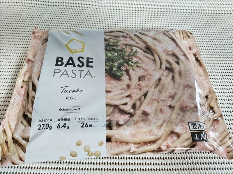 ベースパスタのたらこ味